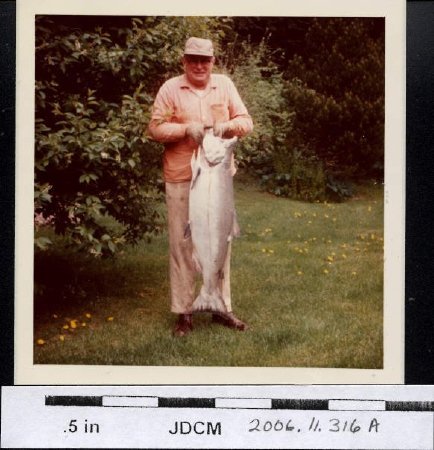 Carl Jensen's king salmon 1978