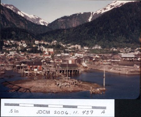 Juneau from the bridge 1948