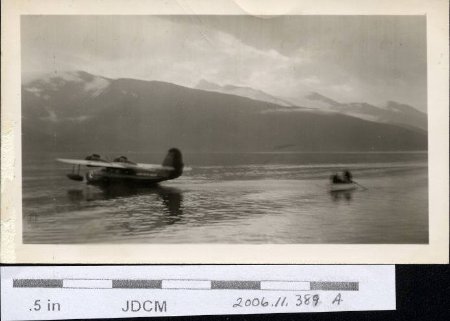 Floatplane in Tracy Arm 1950