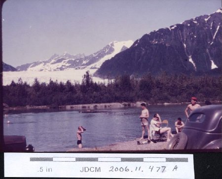 1948 Dredge Lake - swimming
