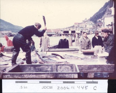 1948 Juneau Cold Storage halibut