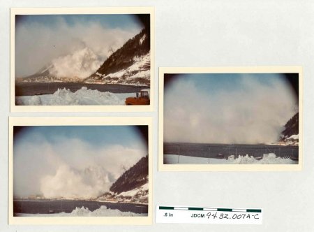 Three 1972 Photographs of Snow