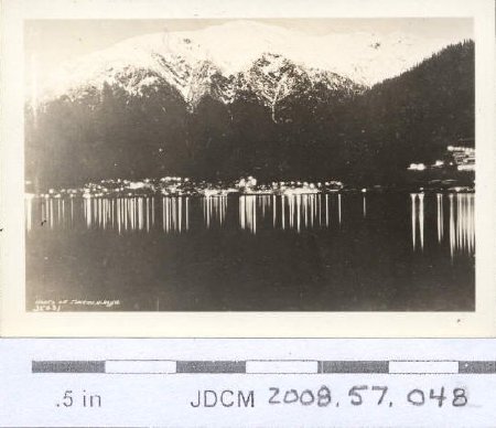 Lights of Juneau, Alaska ~1936