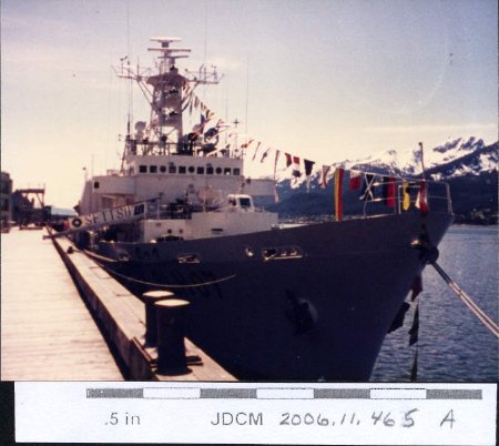 1986 Juneau -  Waterfront Japanese ship in port