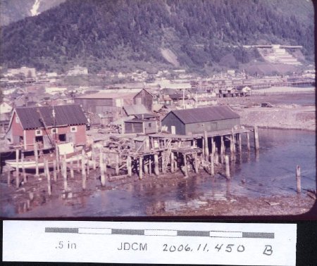 1948 Juneau - Waterfront from the Juneau-Douglas Bridge