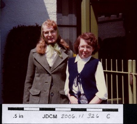 Caroline & Bertha Hoff 4/1980