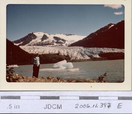 Bertha Hoff at Glacier 1972