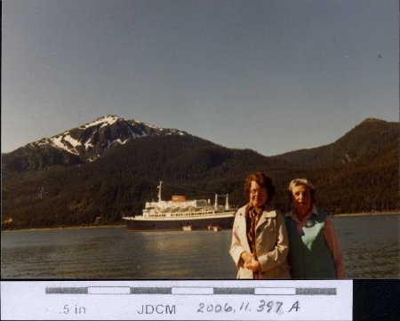 Bertha Hoff & Emma Hoff visit 1980