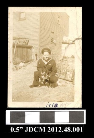 William G. Meeker, Jr. and Dog