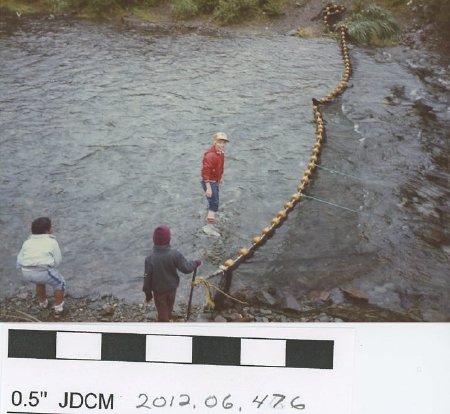 Putting a net across a river