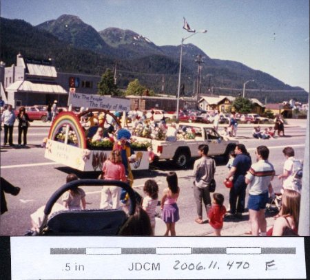 4th of July Parade 1987 Bahai Faith Float