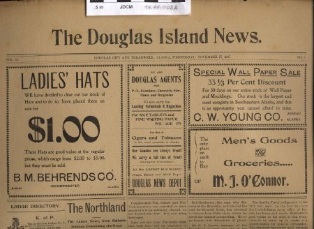 The Douglas Island News November 27, 1907