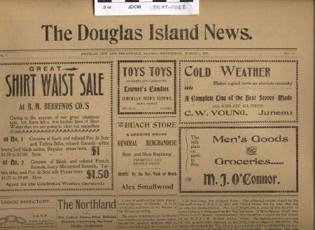 The Douglas Island News March 1, 1905