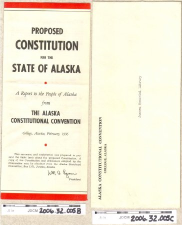 Proposed Constitution Brochure