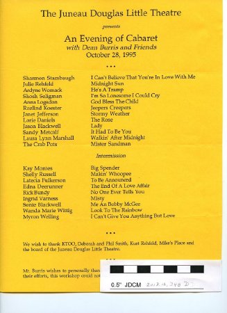 An Evening of Cabaret 1995