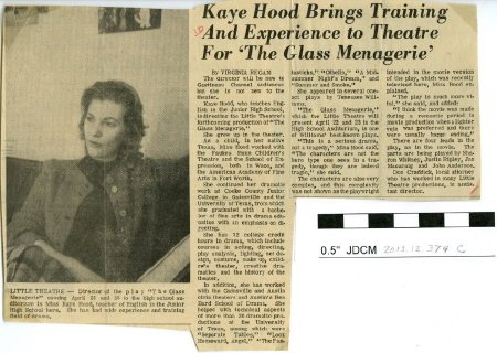 The Glass Menagerie - Kaye Hood