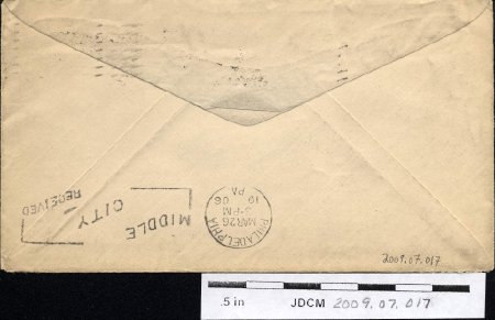 Jualpa envelope back 1906