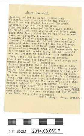 1934 Correspondence from Felix Gray