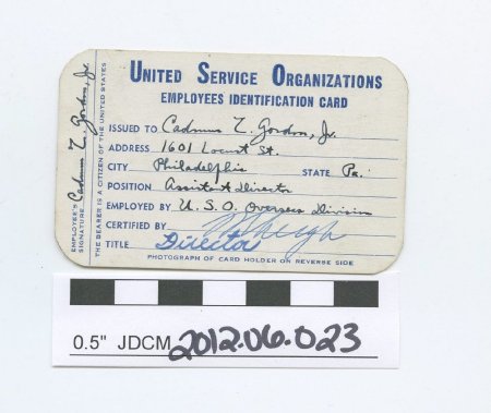Card, Identification                    