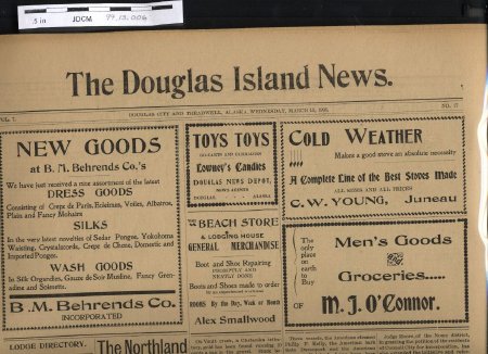 Douglas Island News Mar 15, 1905