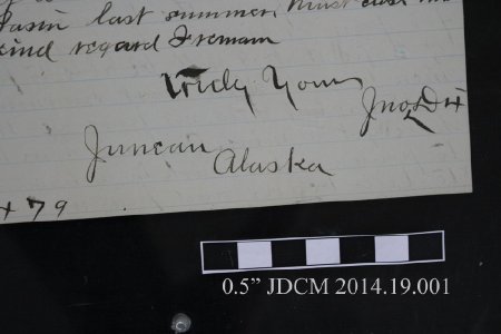 1894 John Dix Letter