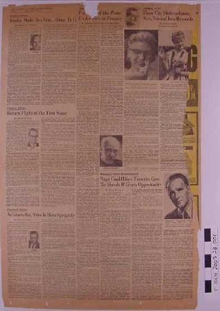 1958 Washington Post Newspaper