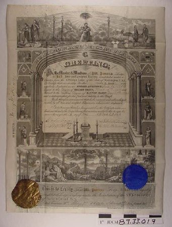 Certificate, Membership                 