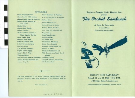 The Orchid Sandwich - program