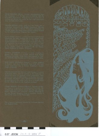 International Drama Festival 1967 Private Lives Program