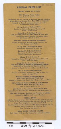 1957 Golden North Salmon Derby