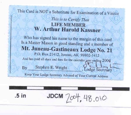 Card, Membership                        