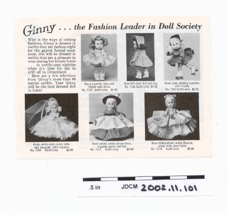 Ginny Doll Family Brochure