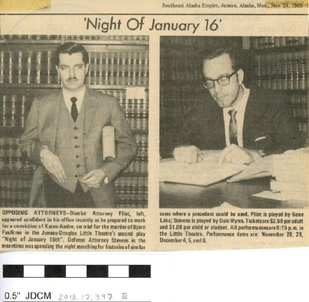Night of January 16th - Gene Laka & Dale Wynn