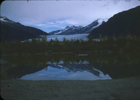 Mendenhall Glacier reflection pool