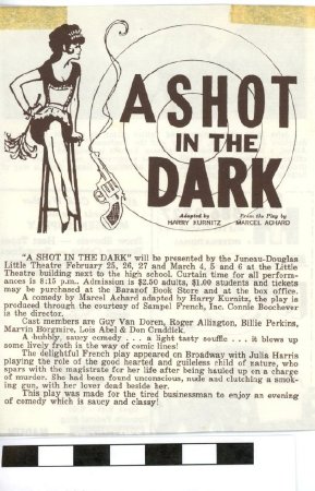 A Shot In The Dark - ad