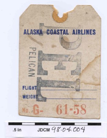 Alaska Coastal Airlines Tags