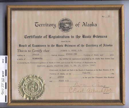Certificate, Registration               