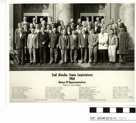2nd Alaska State Legislature House of Representatives 1961