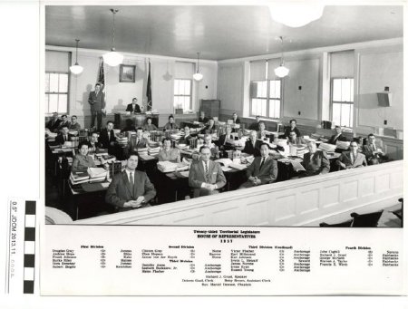 Twenty-Third Territorial Legislature House of Representatives 1957