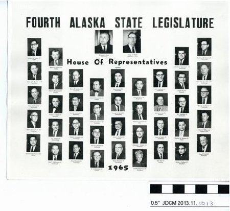 Fourth Alaska State Legislature House of Representatives 1965