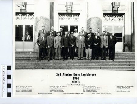 2nd Alaska State Legislature 1961 Senate