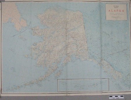 Map of Alaska Rand McNally