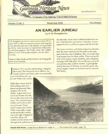 Gastineau Heritage News September 2009