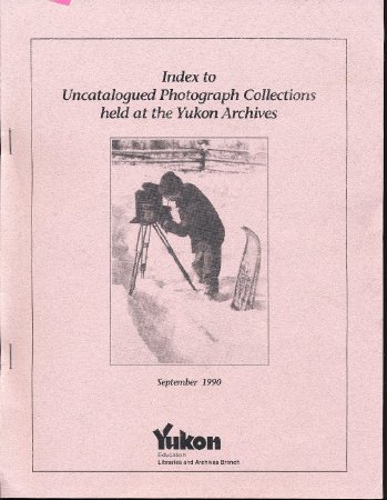 Index to Uncatalogued Photograph Collections