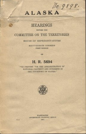 Alaska Hearings H.R. 5694