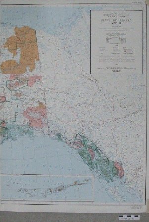 USGS Map of Alaska west side