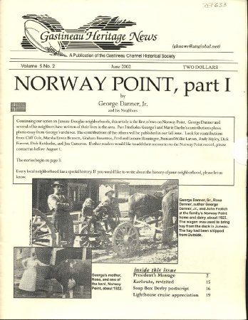 Norway Point part 2 Newsletter