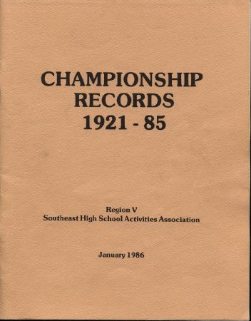 Championship Records