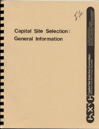Capital Site Selection