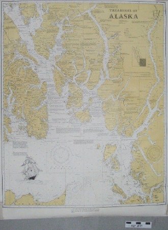 Treasures of Alaska  Map 1974
